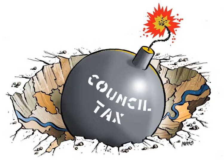 El Council tax aumentará el próximo mes